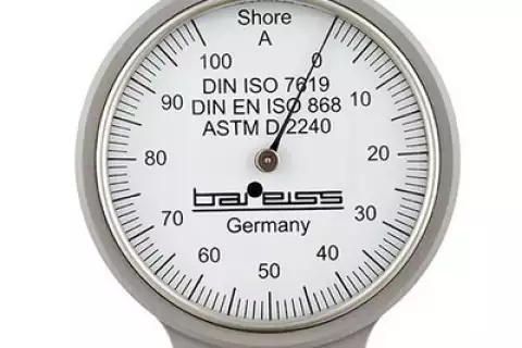 Bareiss HP-AS твердомер (дюрометр) Шора тип А с аналоговым индикатором