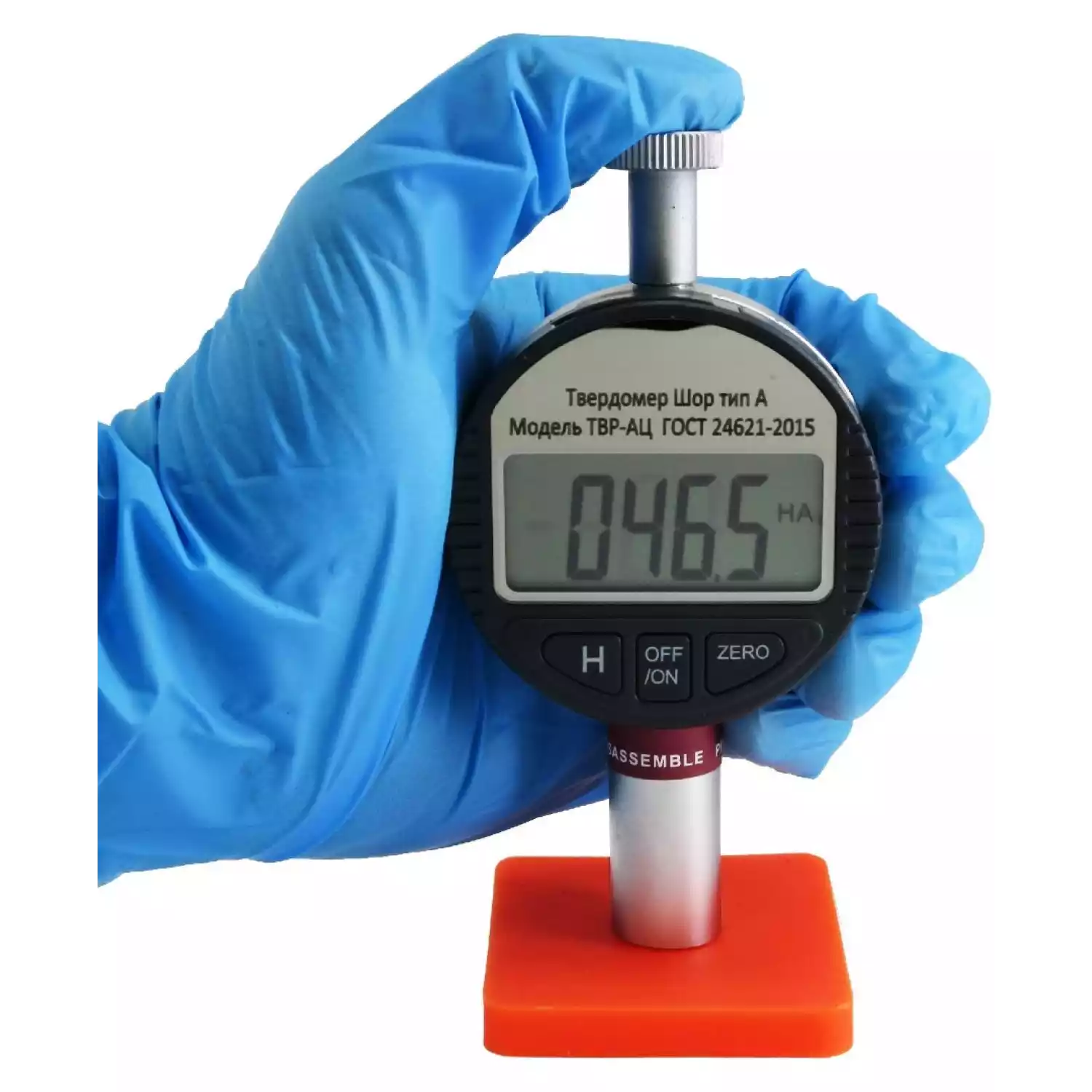 ТВР-AЦ твердомер (дюрометр) Шора тип А с цифровым индикатором - 1