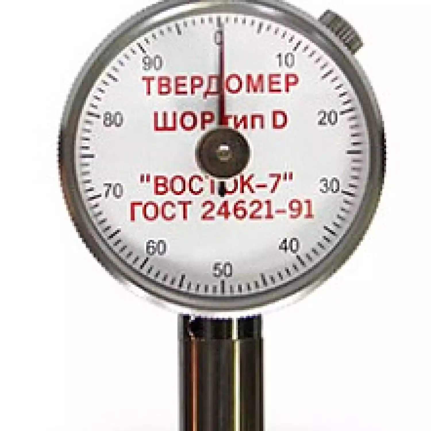ТВР-D твердомер (дюрометр) Шора тип D с аналоговым индикатором - 1