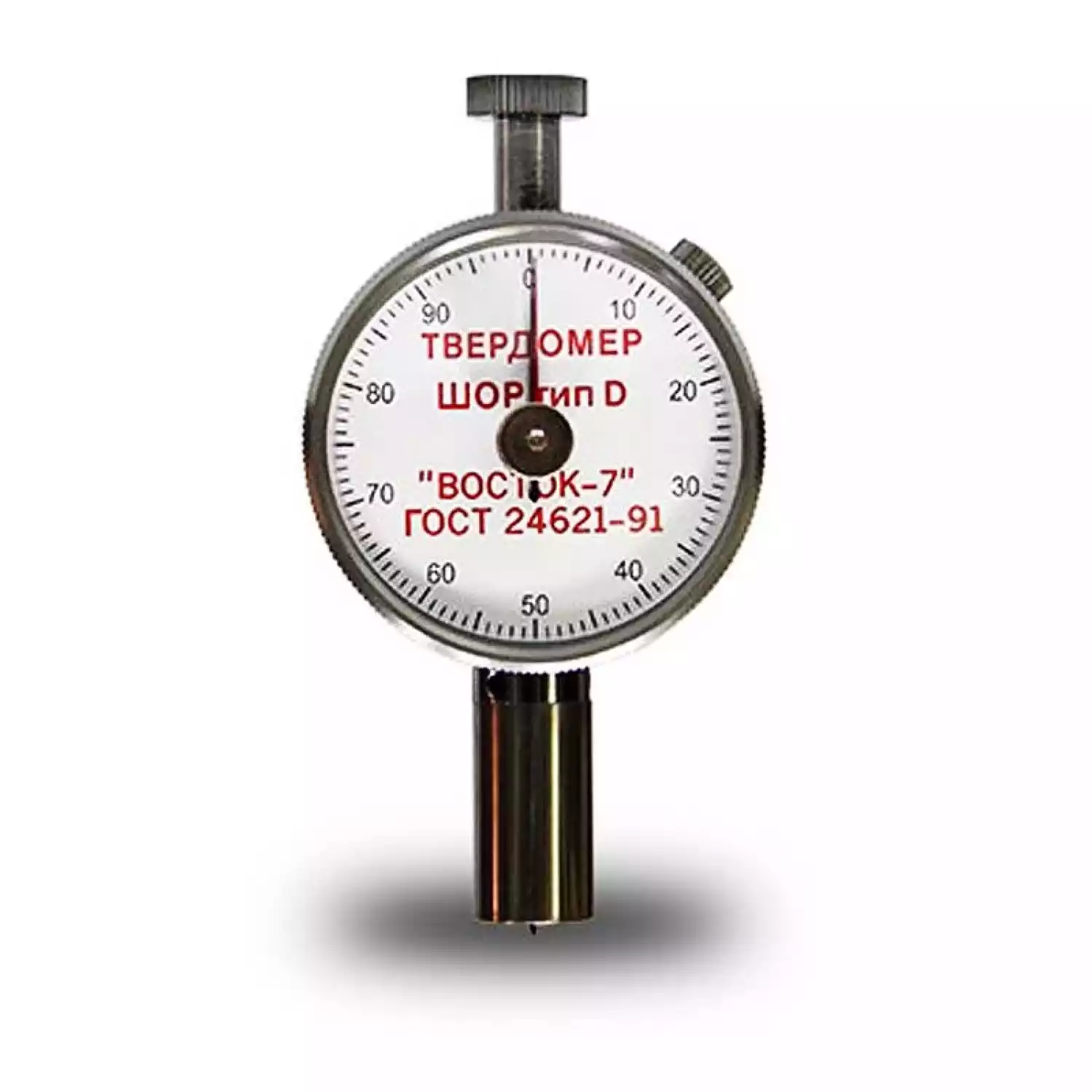 ТВР-D твердомер (дюрометр) Шора тип D с аналоговым индикатором - 1