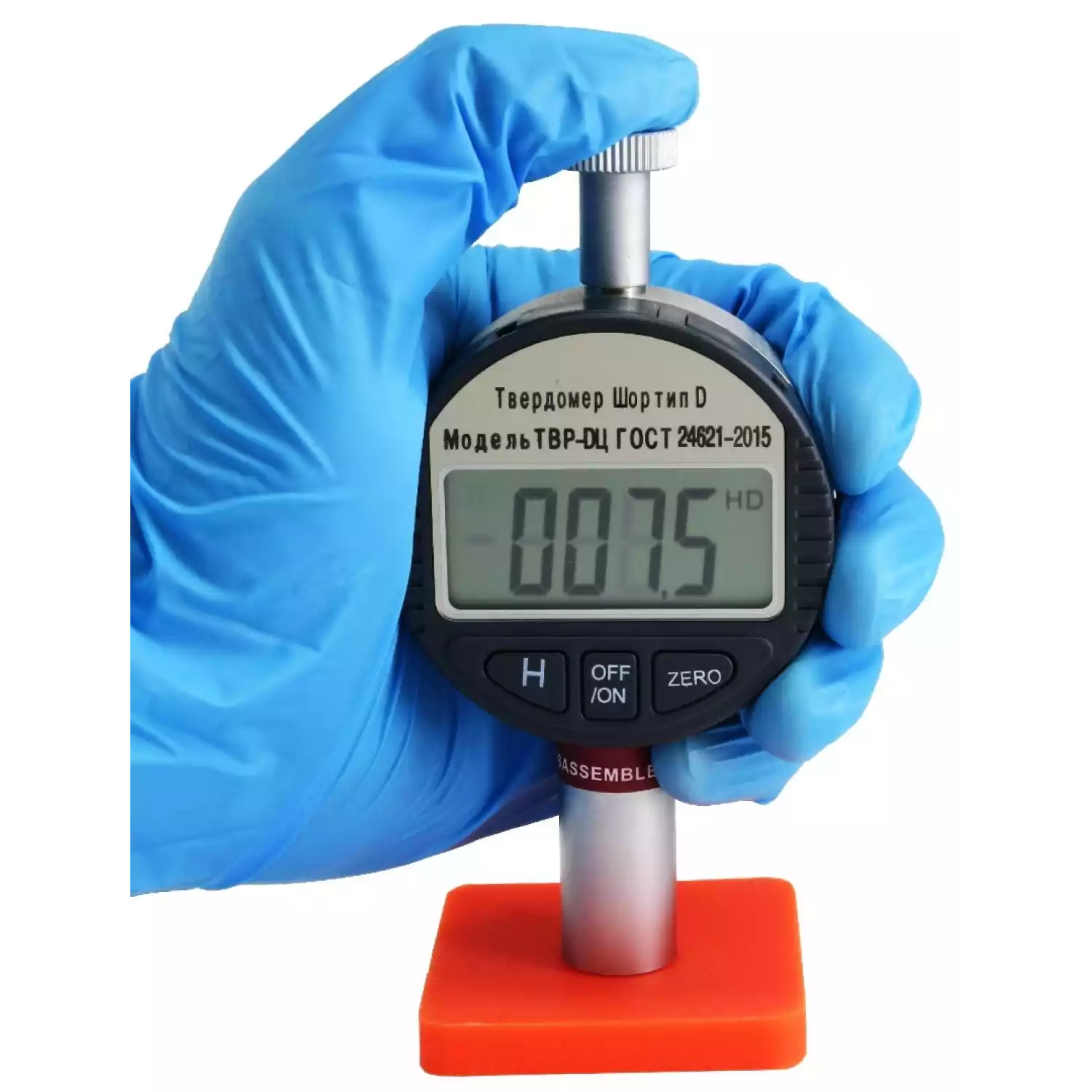 ТВР-DЦ твердомер (дюрометр) Шора тип D с цифровым индикатором - 1
