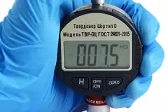 ТВР-DЦ твердомер (дюрометр) Шора тип D с цифровым индикатором