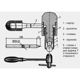 Молоток Кашкарова эталонный (склерометр) купить в Москве