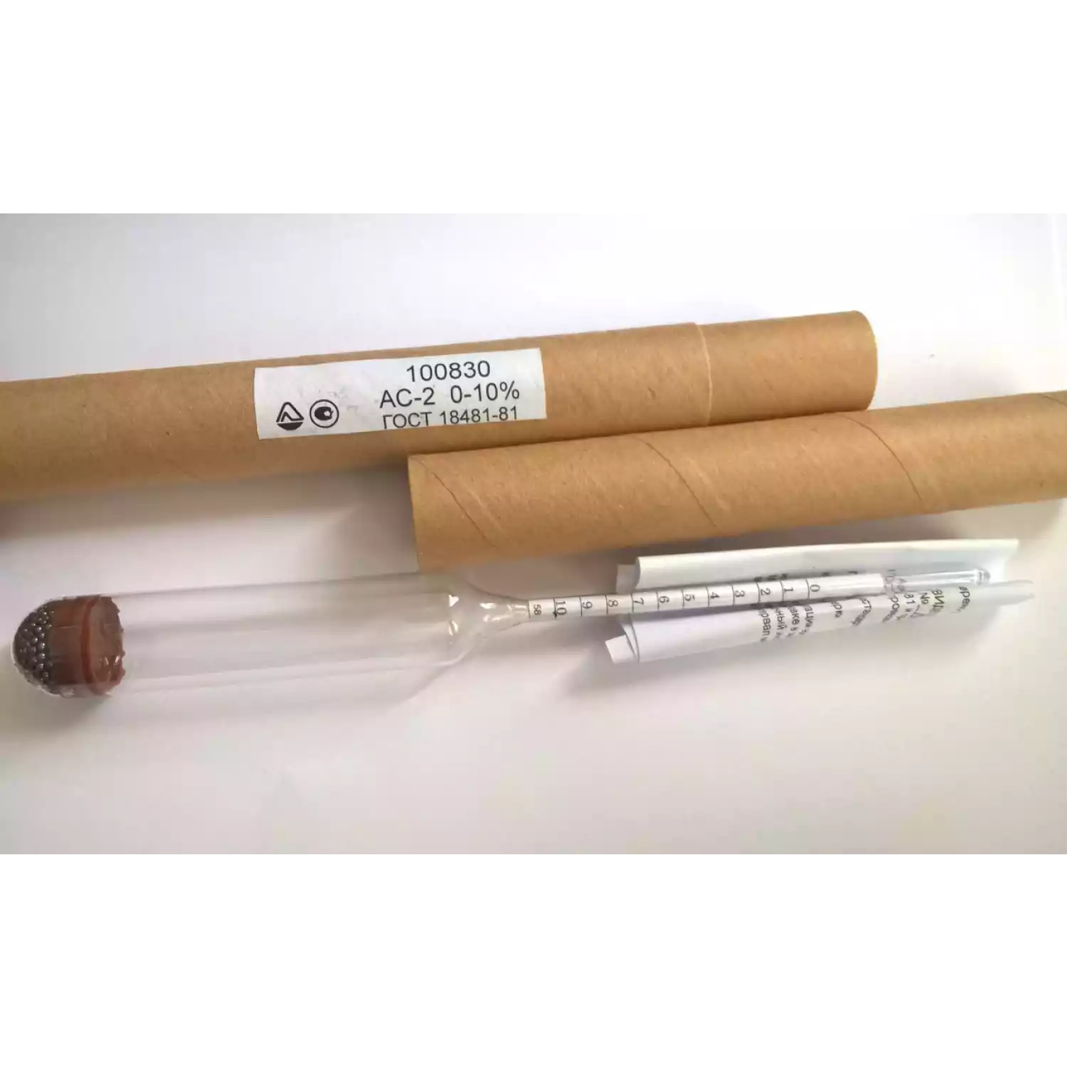 Ареометр для сахара АС-2 0-10 - 1