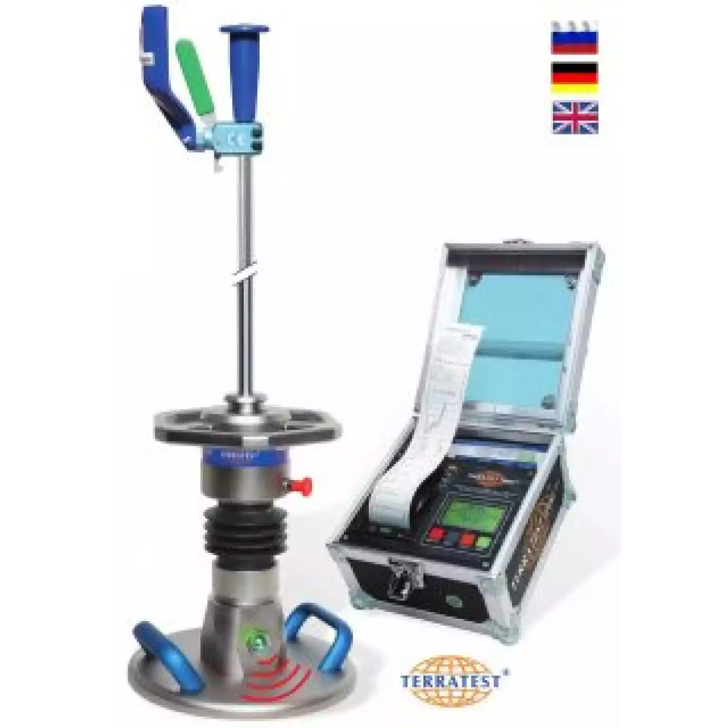 Легкий измеритель плотности грунта TERRATEST 4000 USB - 1