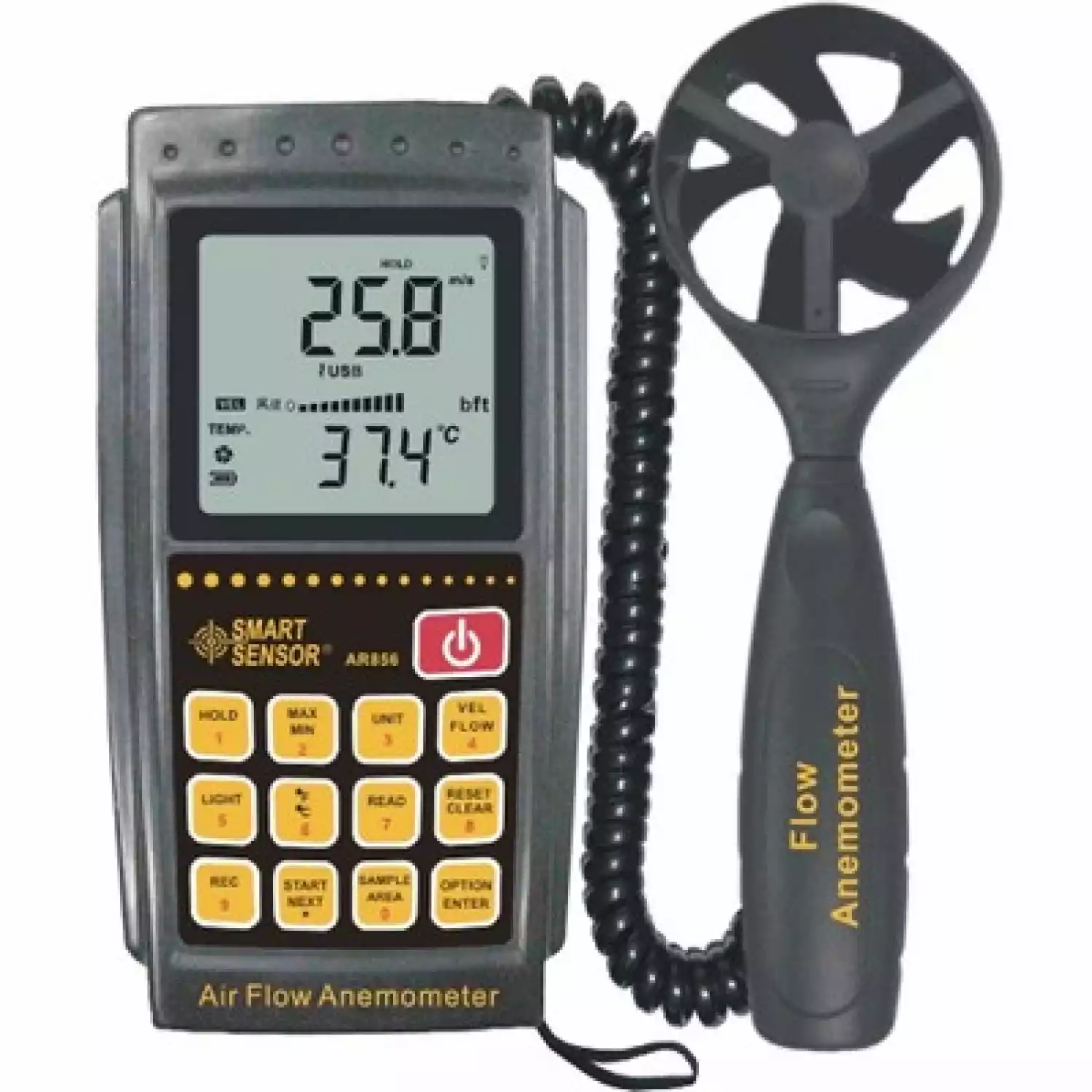 Цифровой анемометр AR856 - 1