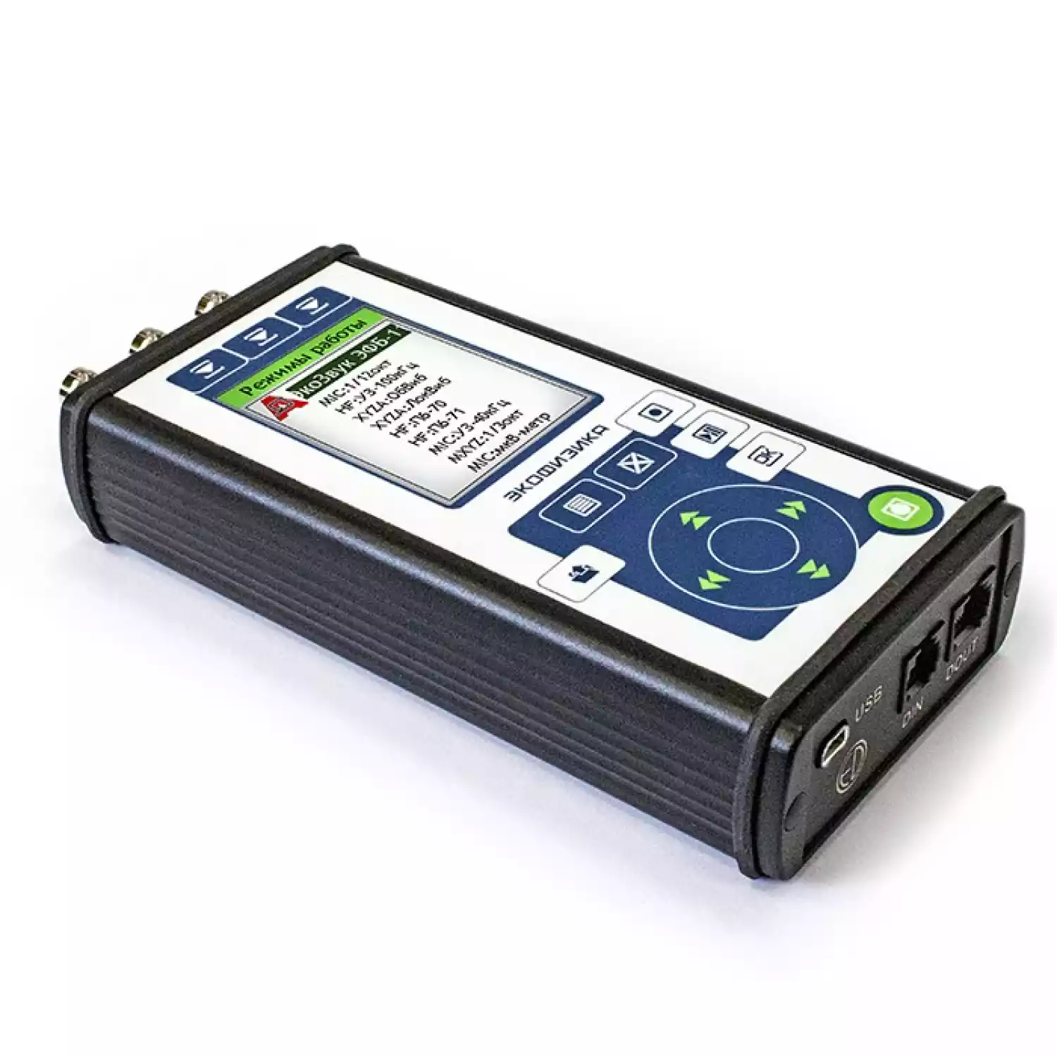 ЭКОФИЗИКА-110А Компакт (Белый) — Четырехканальный шумомер, виброметр, анализатор спектра - 2