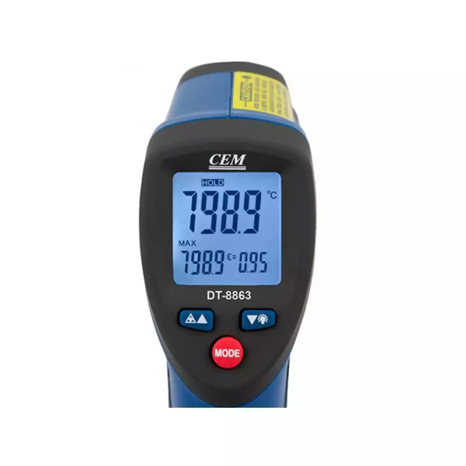 Пирометр CEM DT-8863 инфракрасный термометр - 3