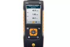 Testo 440 прибор для измерения скорости и оценки качества воздуха в помещении