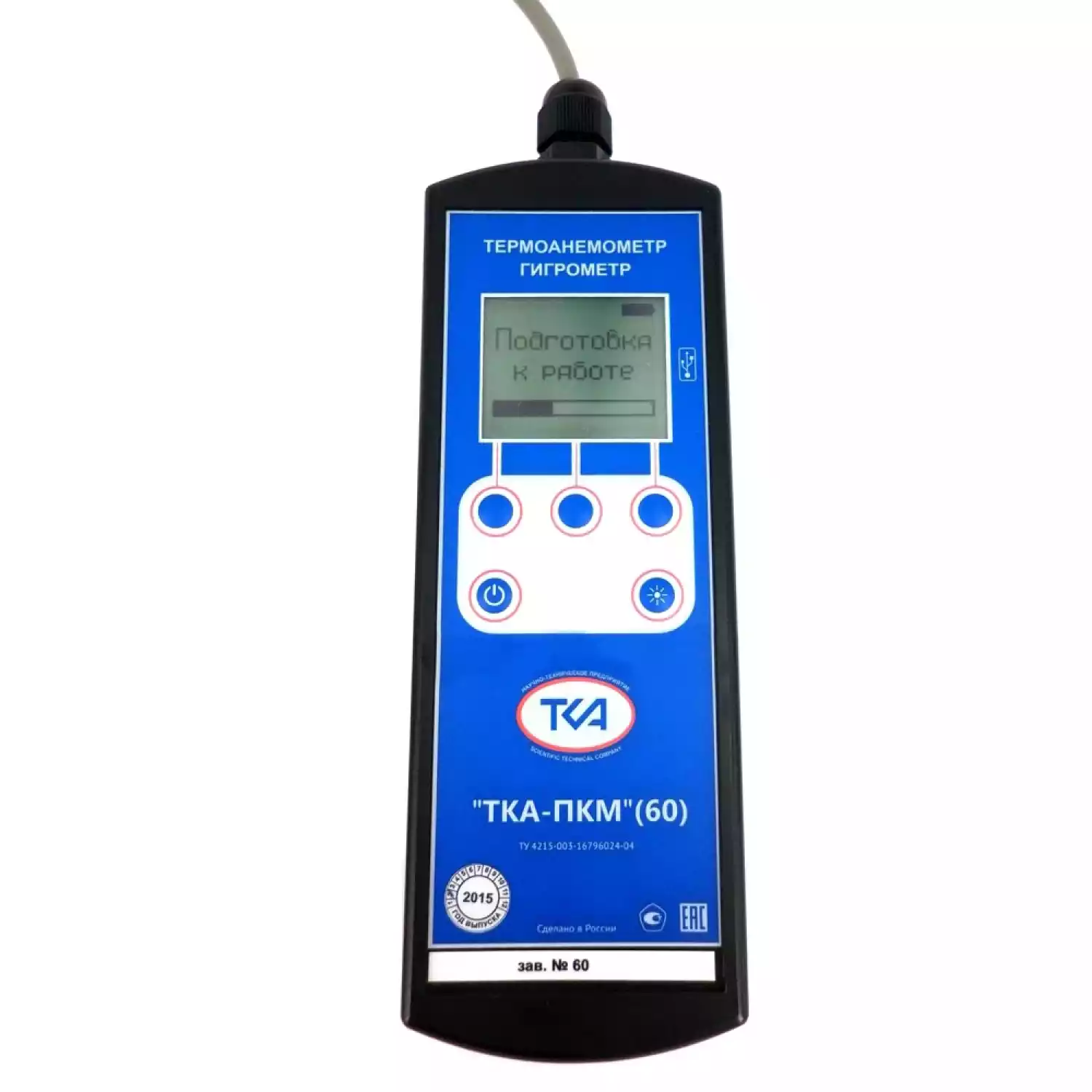 Термоанемометр + Гигрометр ТКА-ПКМ 60 - 2