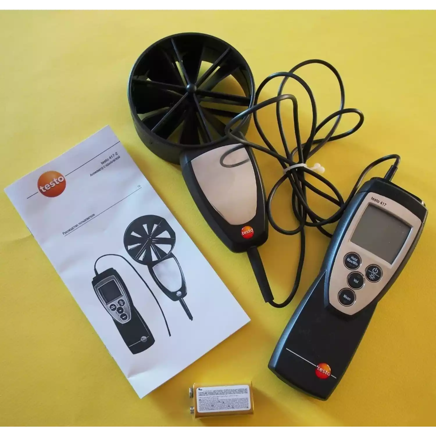 Testo 417-2 анемометр - 2