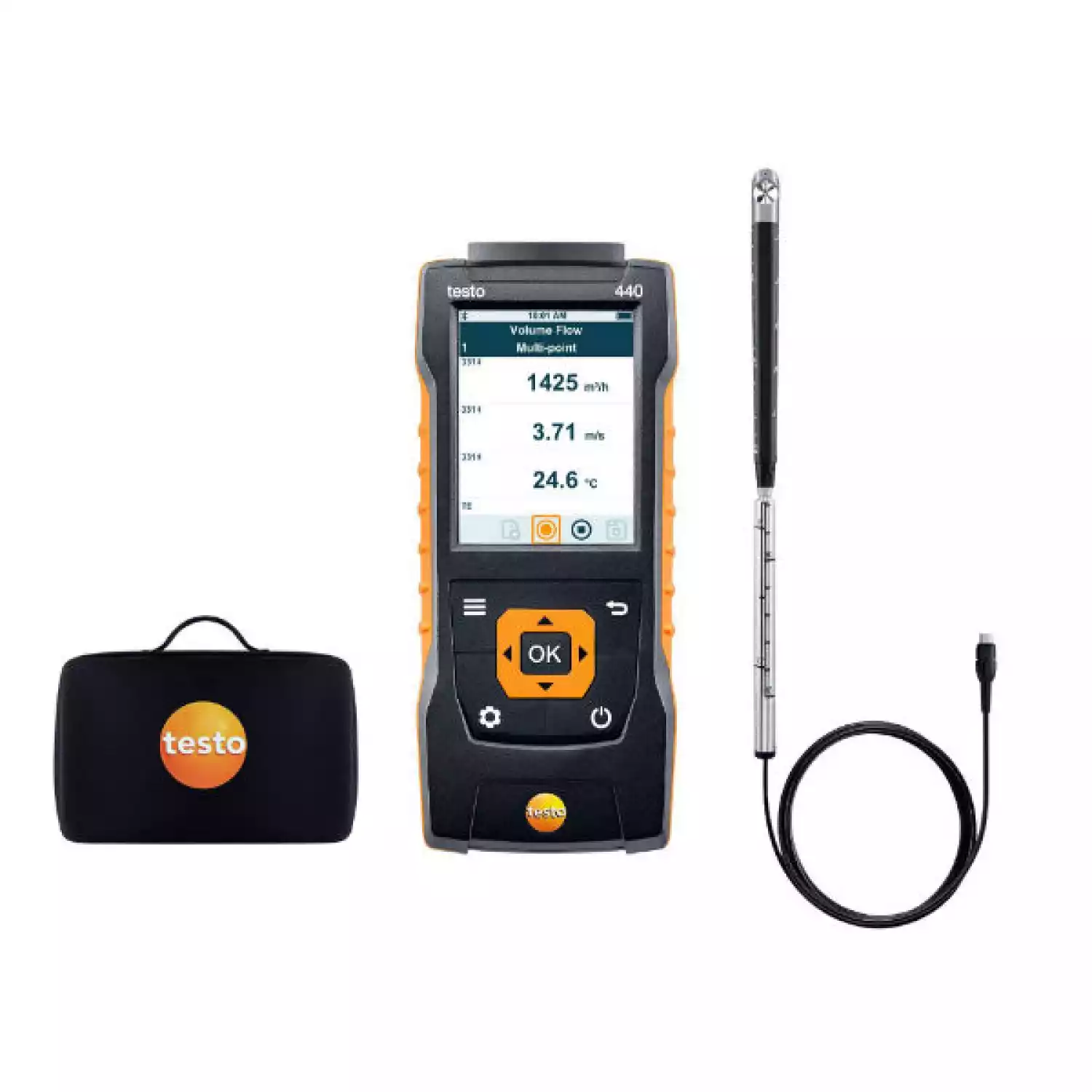 Testo 440 комплект с крыльчаткой 16 мм - 1