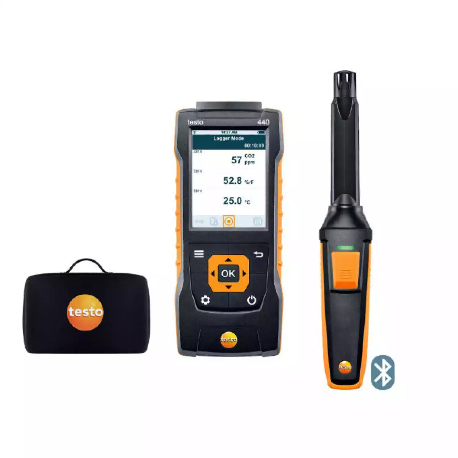 Testo 440 комплект CO2 c Bluetooth - 1