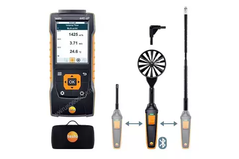 Testo 440 delta P комплект 2 для вентиляции с Bluetooth