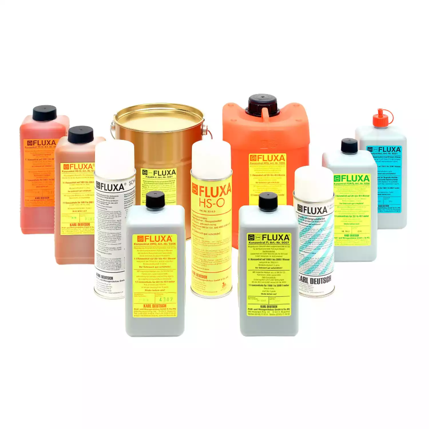 Материалы для магнитопорошковой дефектоскопии Aeromag-KD (Fluxa) - 1