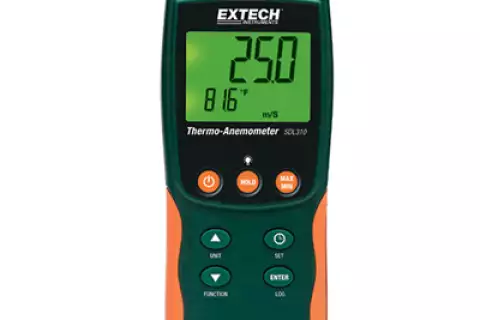 Термоанемометррегистратор с вентилятором Extech SDL310
