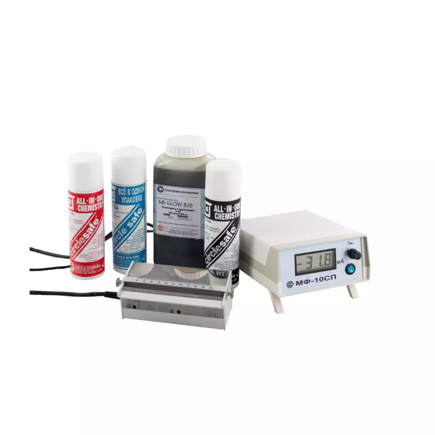 Прибор для проверки качества магнитных порошков и суспензий МФ-10СП - 4