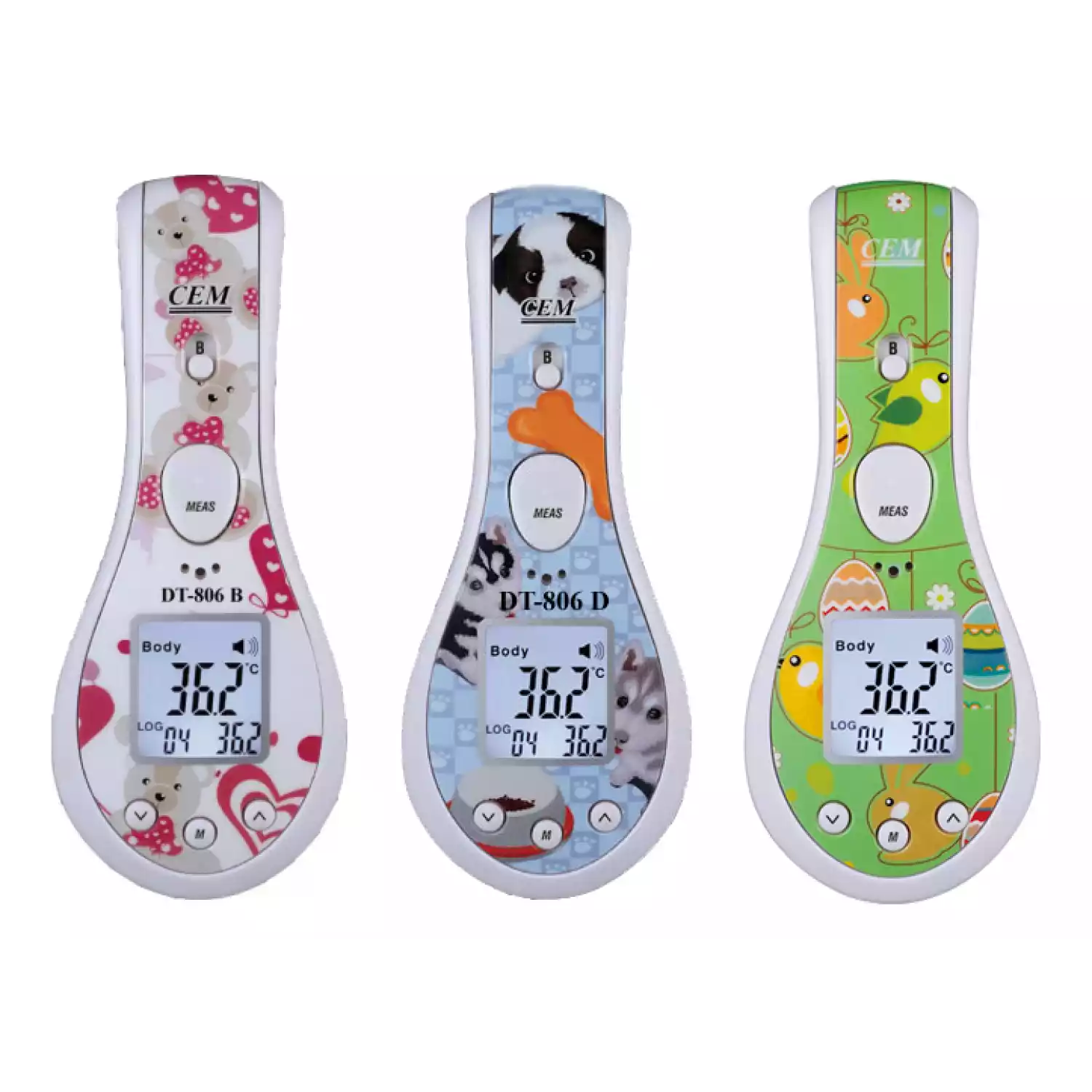 Бесконтактный термометр CEM DT-806R, DT-806C, DT-806D - 1