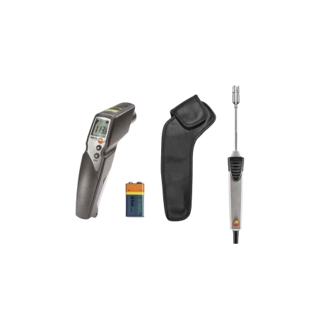 Testo 830-T4 термометр инфракрасный и поверхностный зонд с подпружиненной термопарой (комплект)