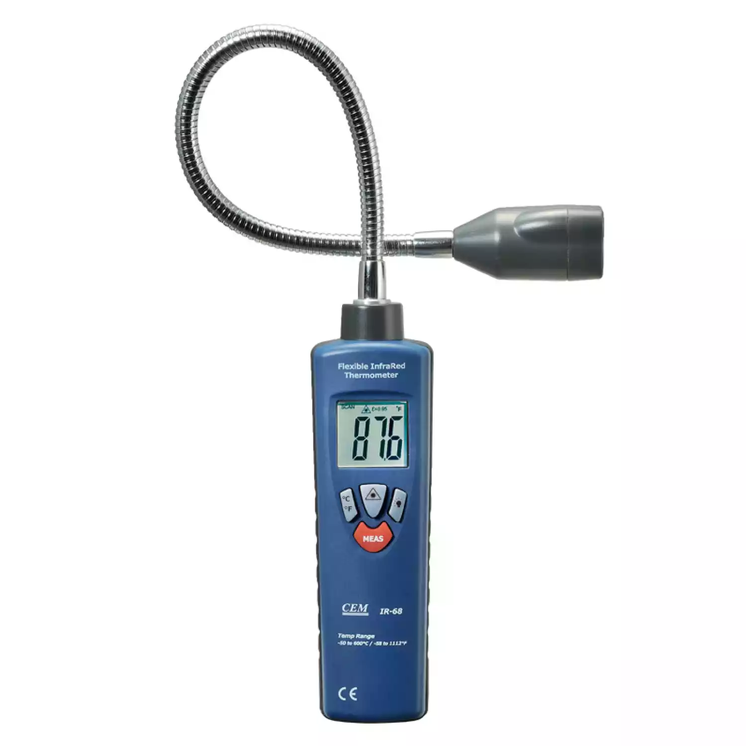 Дистанционный измеритель температуры (пирометр) CEM IR-68 - 1