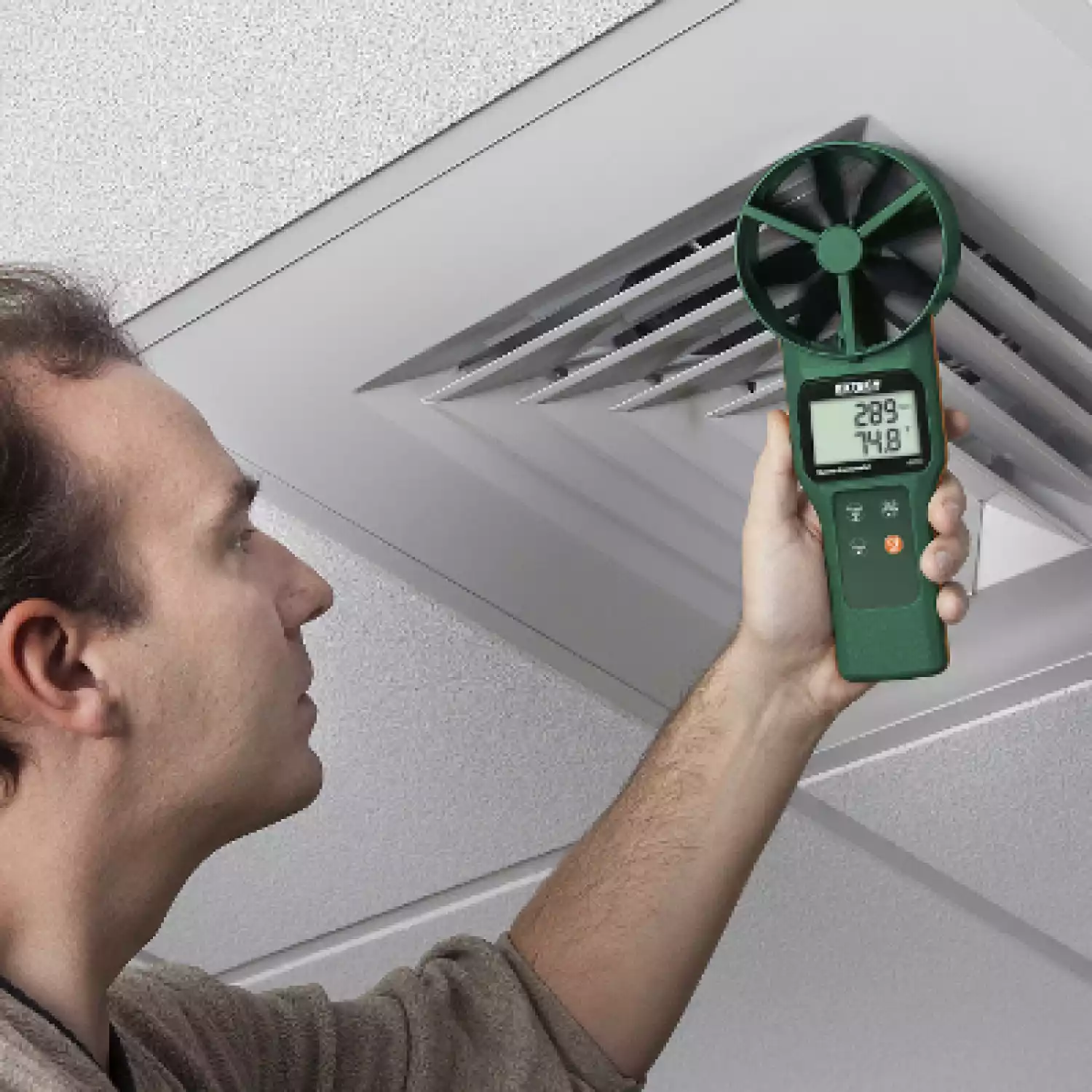 Extech AN310 — Термо/Гигро/Анемометр, измеритель точки росы и температуры по мокрому термометру - 3