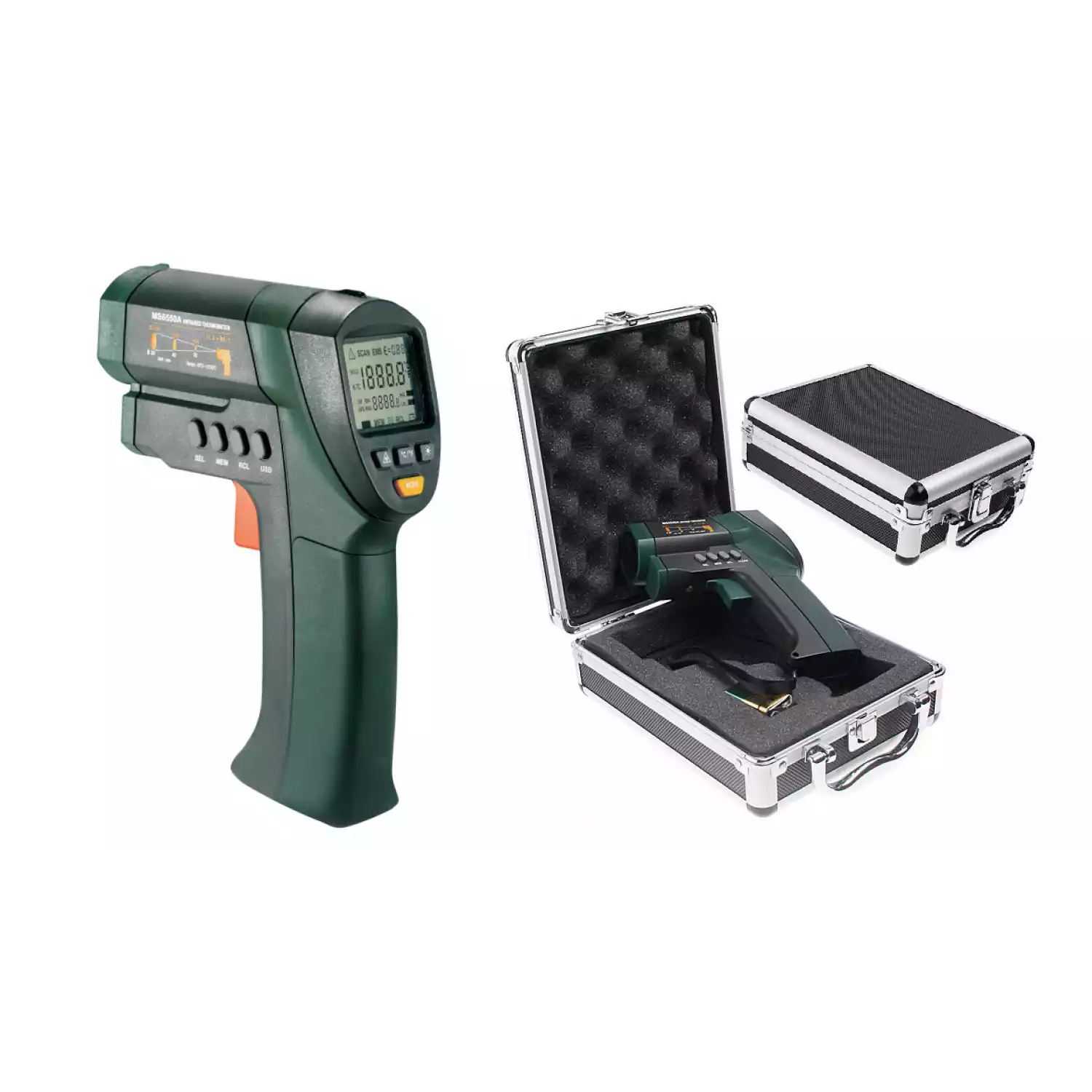 Бесконтактный измеритель температуры Mastech MS6540B - 2