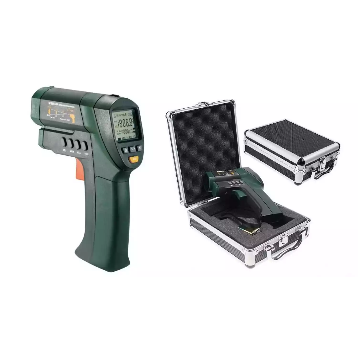 Бесконтактный измеритель температуры Mastech MS6550B - 3