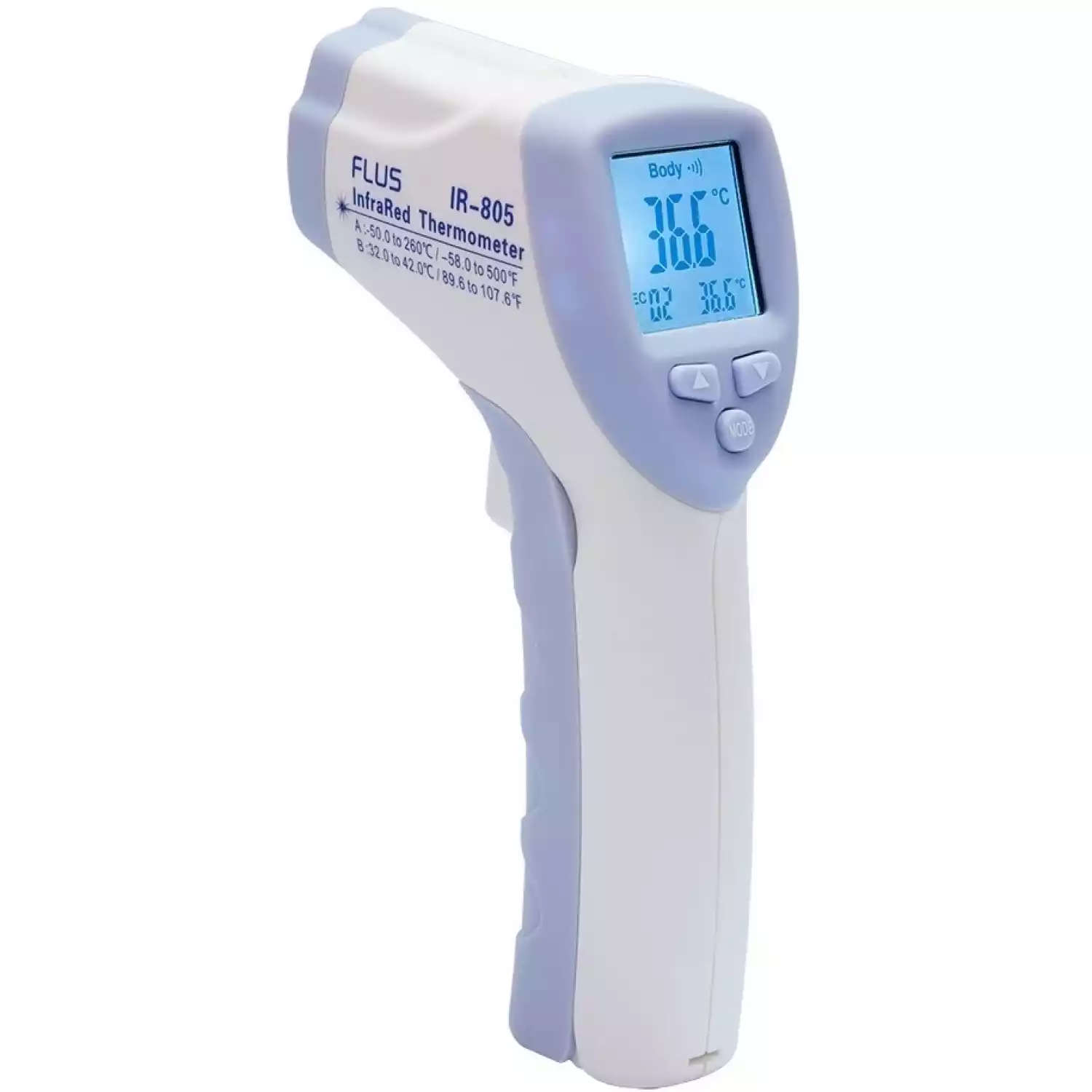 Медицинский пирометр инфракрасный термометр Flus IR-805 - 1