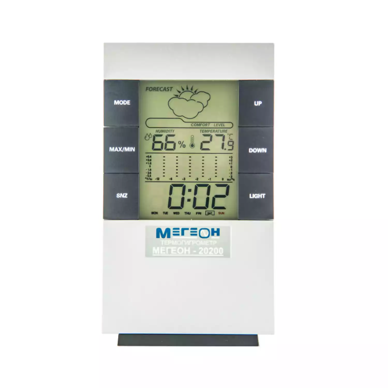МЕГЕОН 20200 термогигрометр настольный цифровой - 1