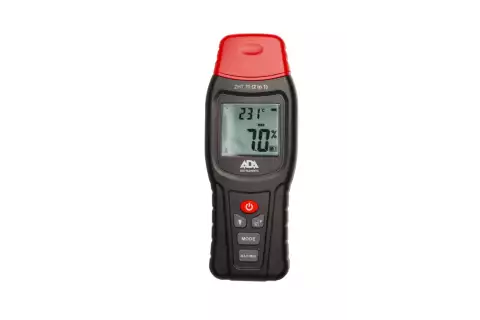 Измеритель влажности и температуры контактный ADA ZHT 70 (2 in 1) (древесина, строительные материалы, температура воздуха)