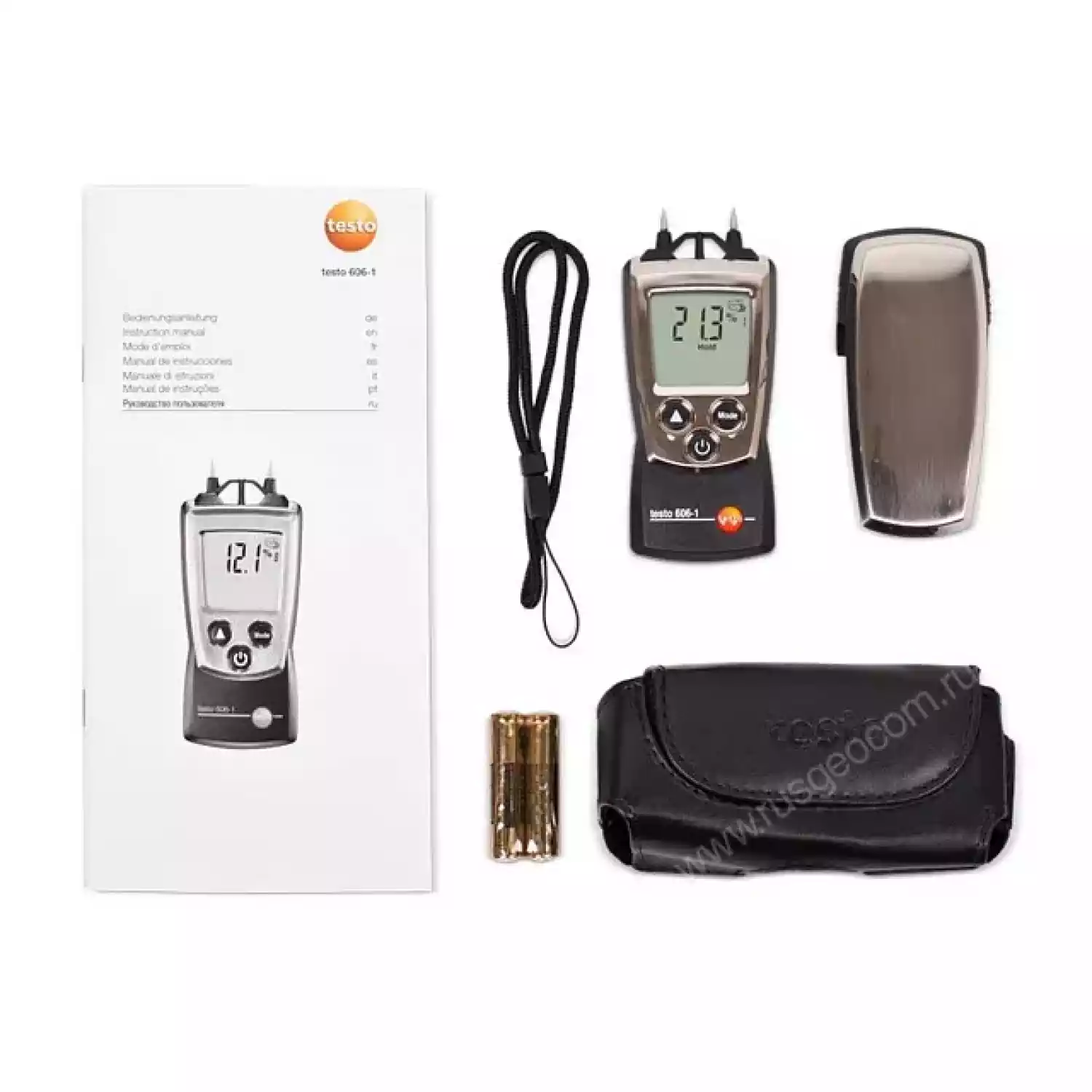 Testo 606-1 влагомер древесины и стройматериалов - 3