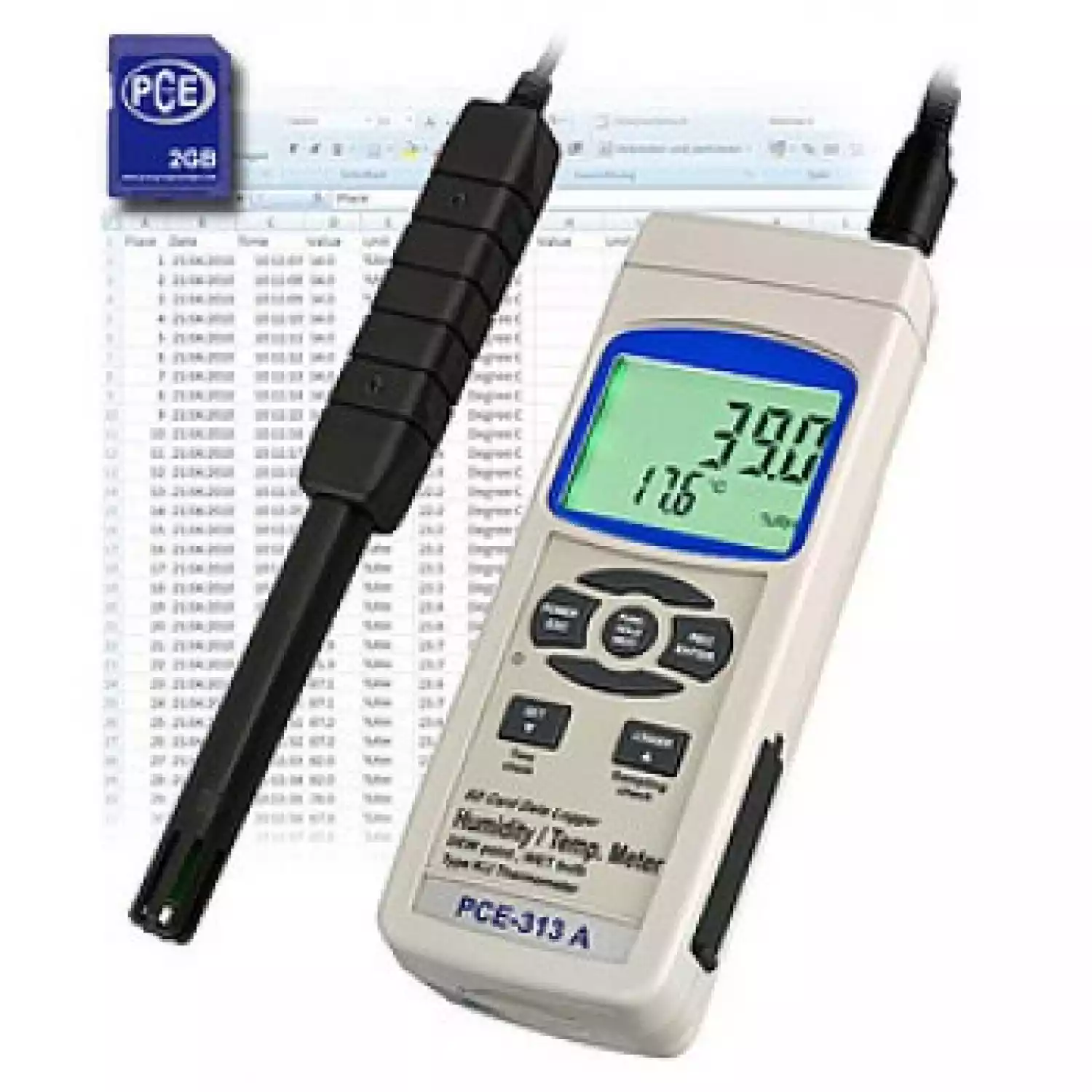 Термогигрометр PCE-313A - 1