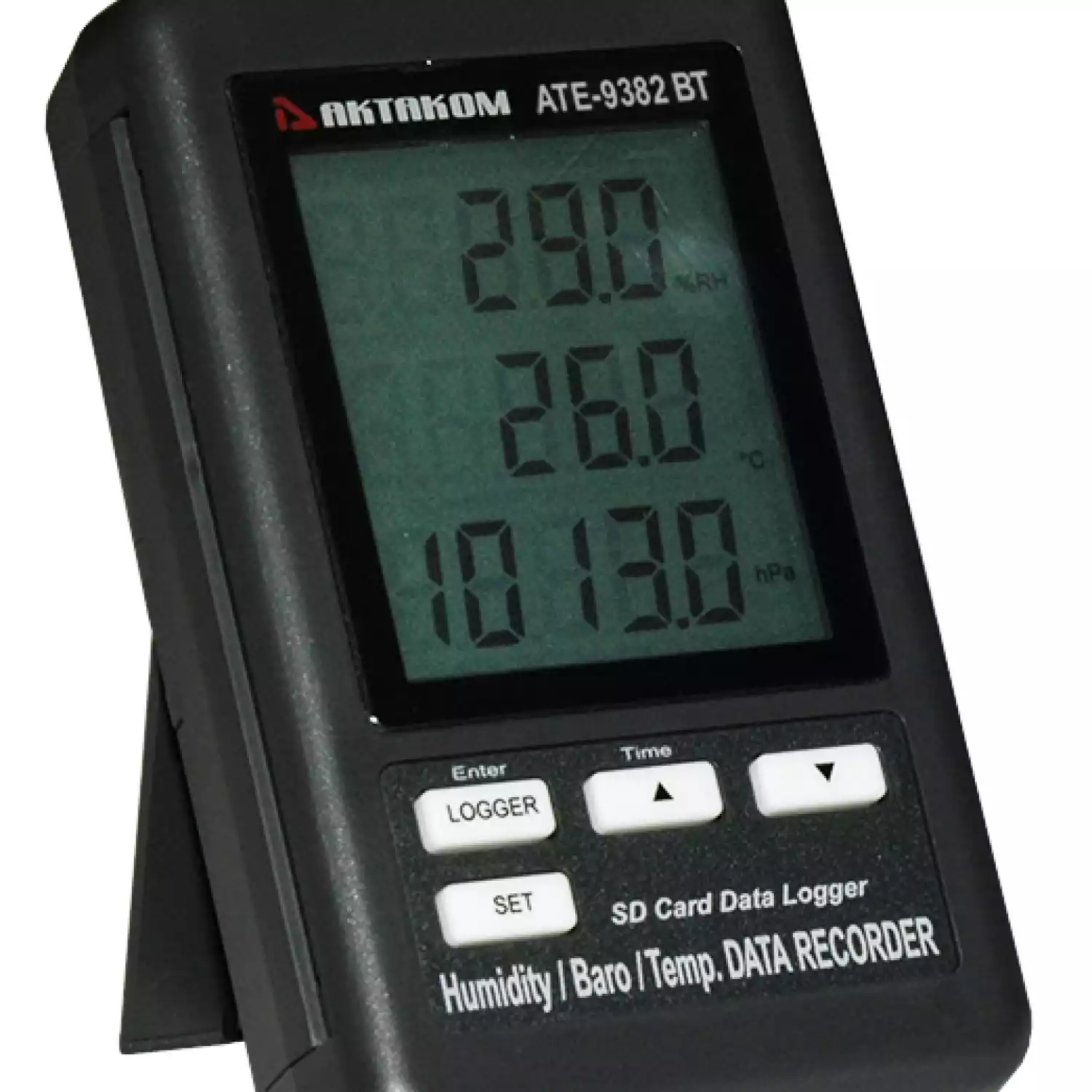 Измеритель-регистратор температуры, влажности, давления АТЕ-9382 с Bluetooth интерфейсом АТЕ-9382BT - 1