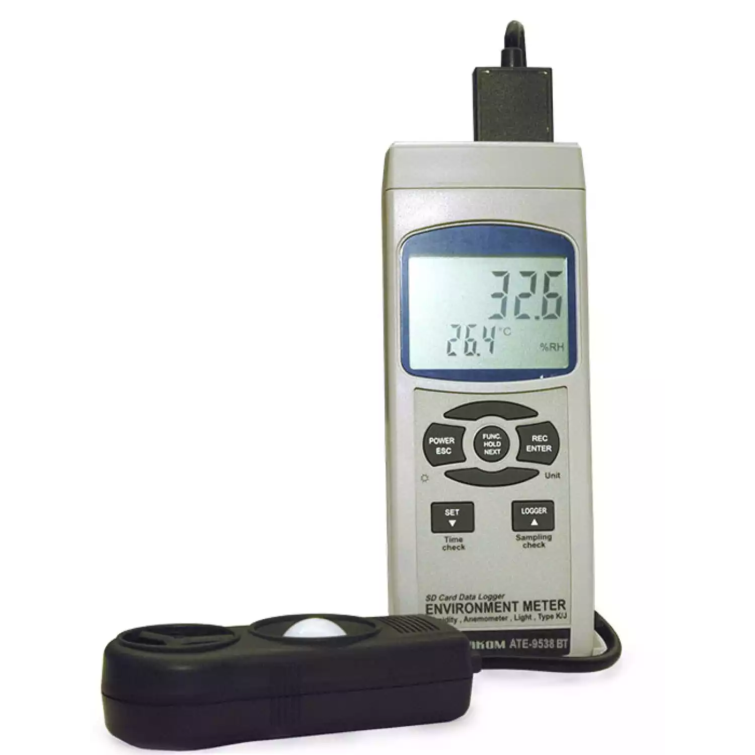 Универсальный измеритель-регистратор АТЕ-9538 с Bluetooth интерфейсом АТЕ-9538BT - 1