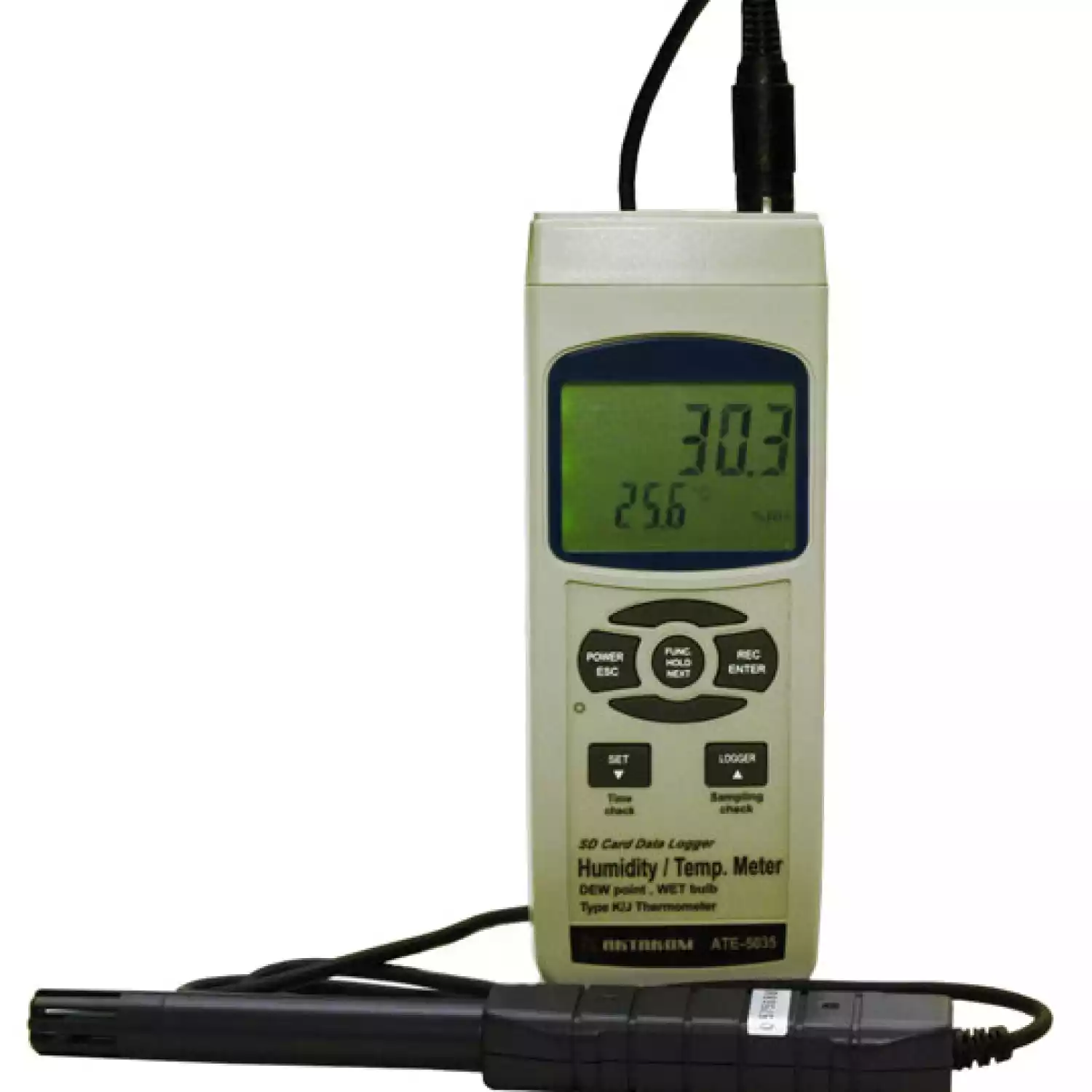 Измеритель-регистратор влажности АТЕ-5035 с Bluetooth интерфейсом АТЕ-5035BT - 1