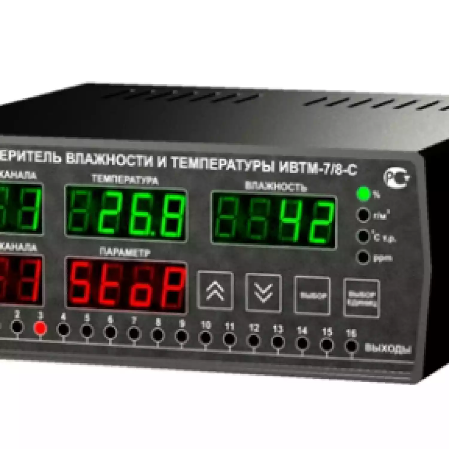 Термогигрометр ИВТМ-7/8-С-16Р - 1
