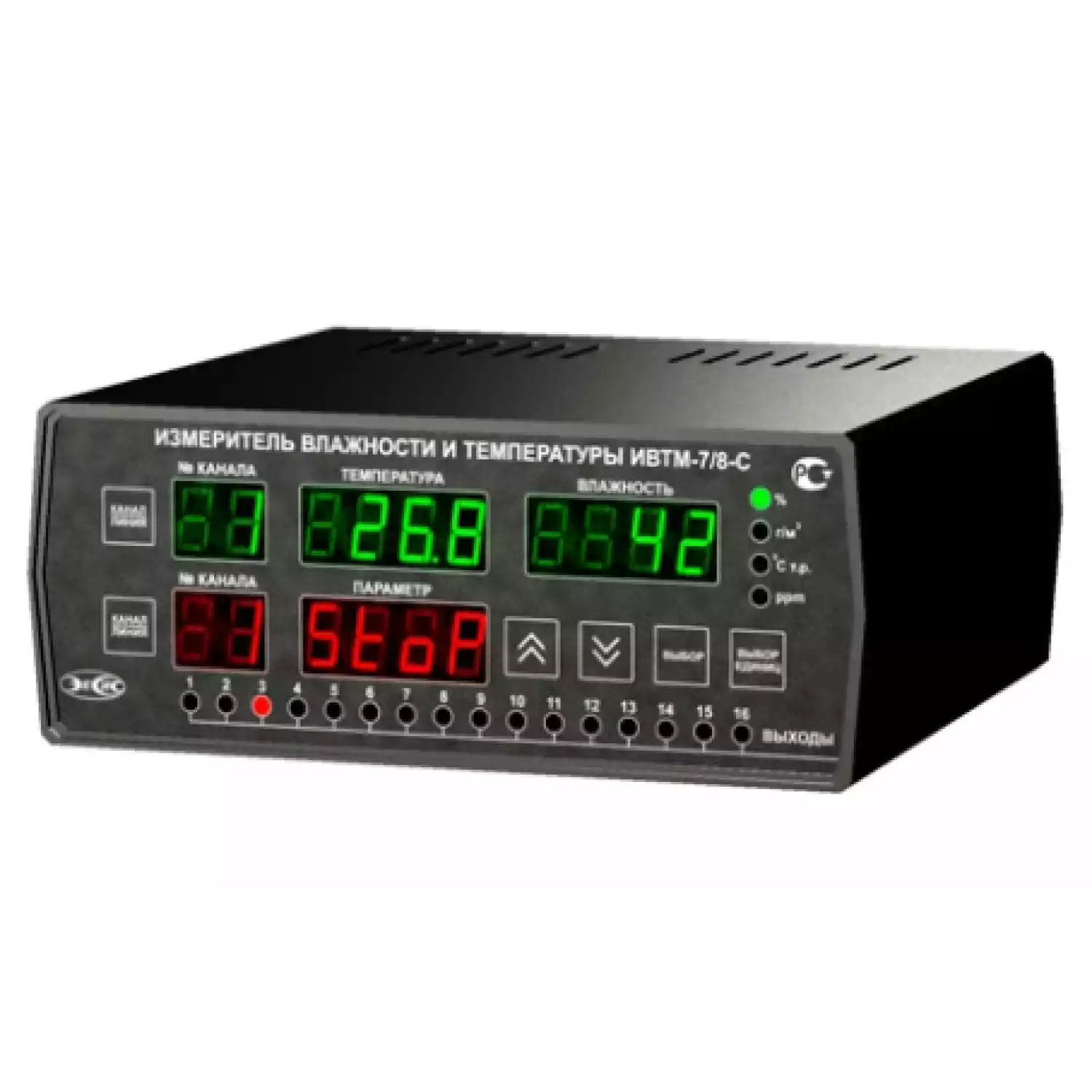 Термогигрометр ИВТМ-7/8-С-16Р - 1