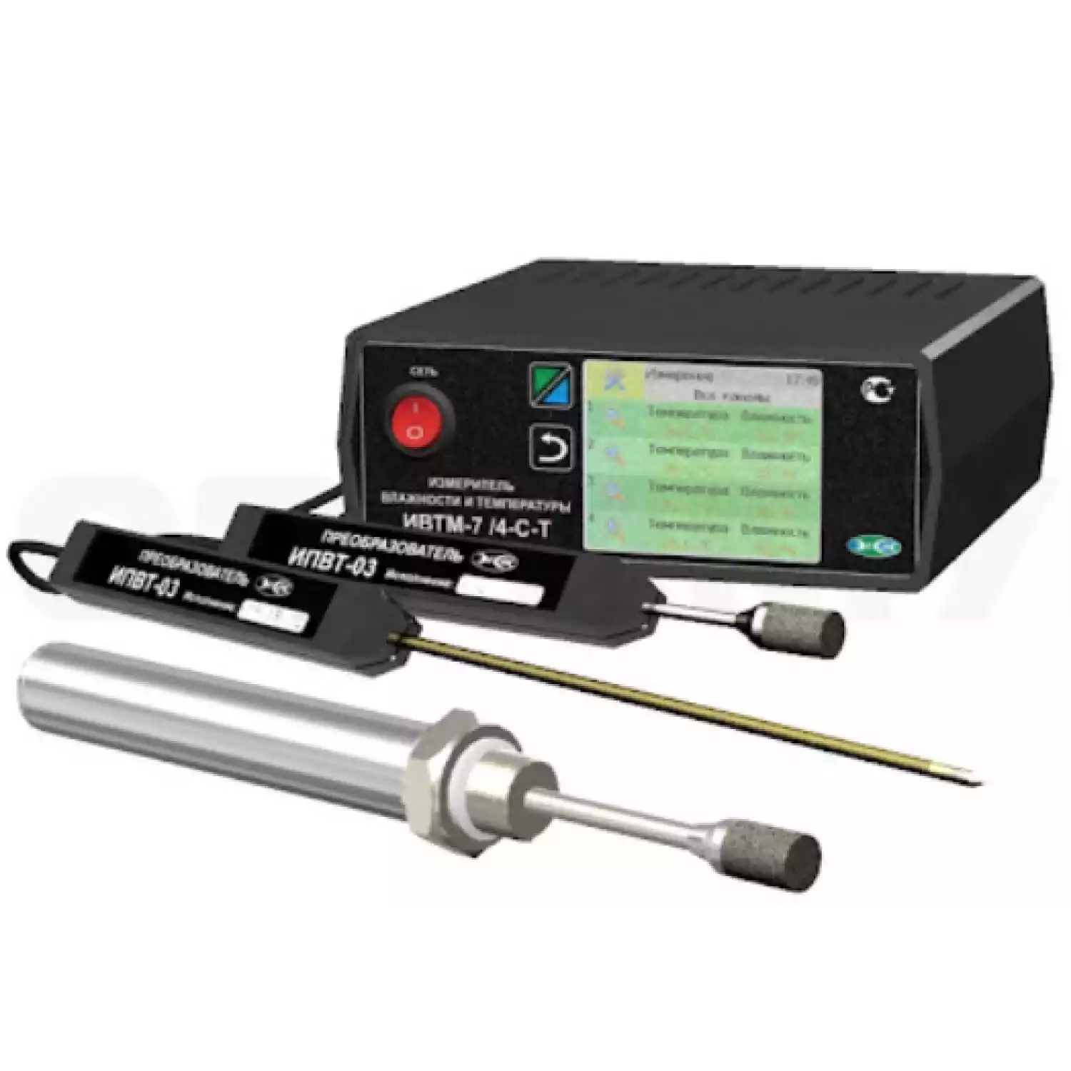 Термогигрометр ИВТМ-7 /4-Т-4Р-2А (Ethernet, 3″) - 1