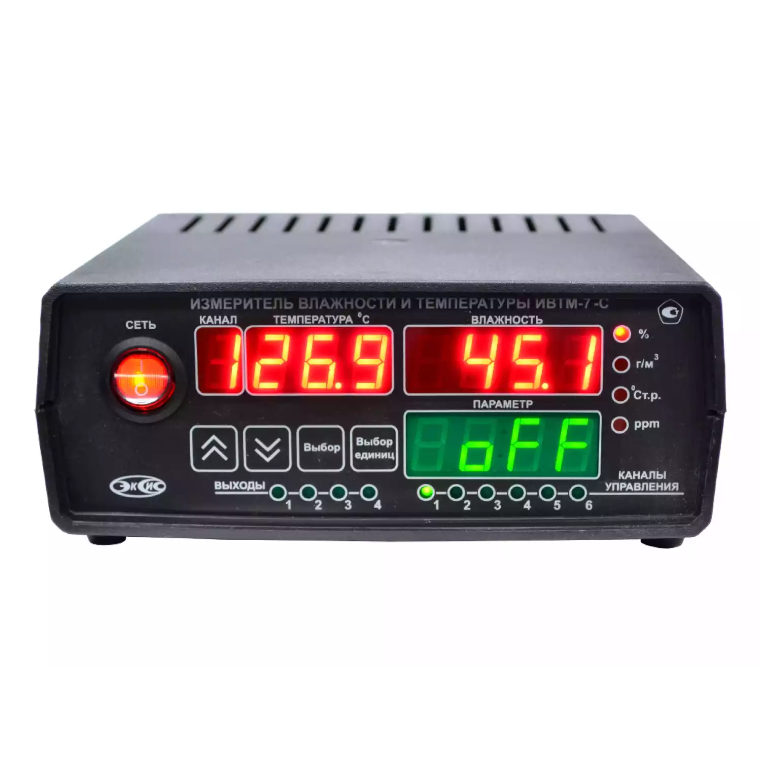 Термогигрометр ИВТМ-7/1-С-4Р-2А - 1