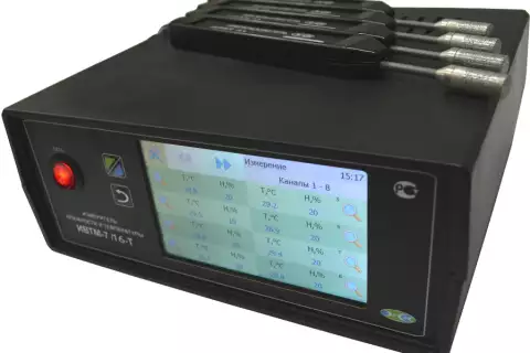 Термогигрометр ИВТМ-7 /16-Т-16А (Ethernet, 5″)