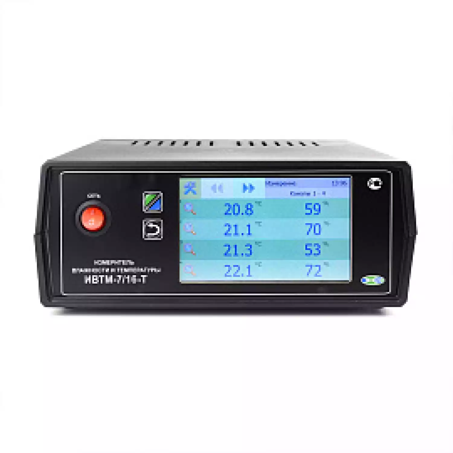 Термогигрометр ИВТМ-7 /8-Т-8Р-8А (Ethernet, 5″) - 1