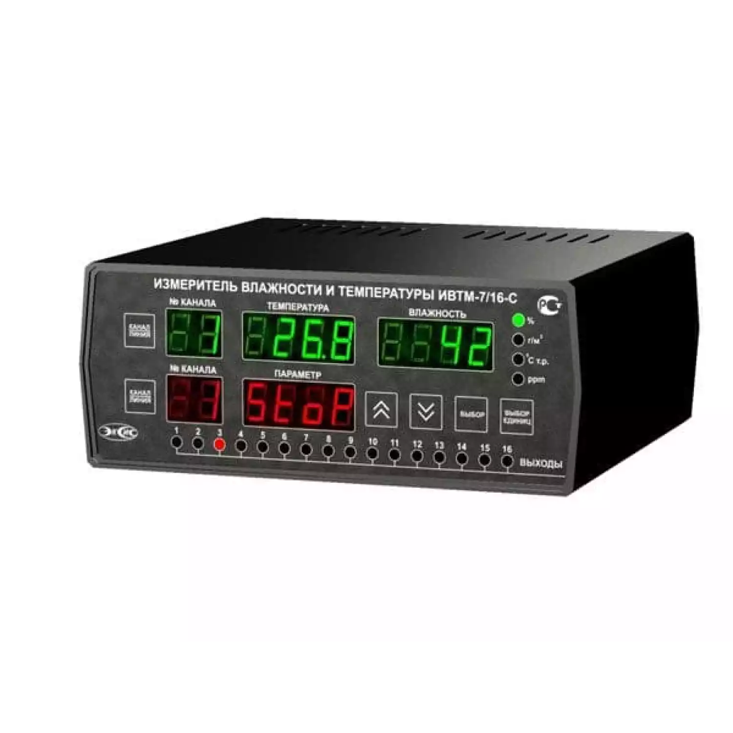 Термогигрометр ИВТМ-7/16-С-8Р-8А - 1