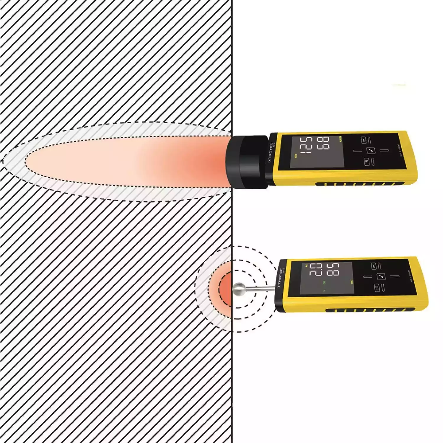 Влагомер Trotec T610 микроволновый - 4