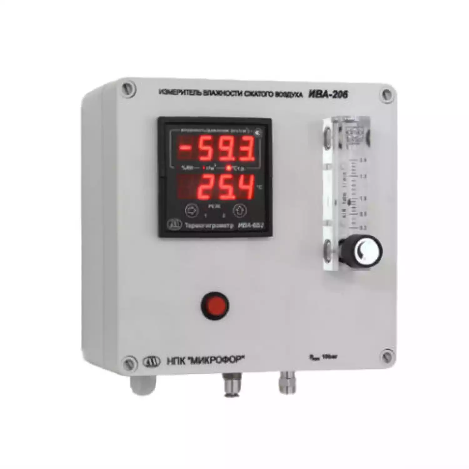 ИВА-208 имеритель влажности сжатого воздуха и технологических газов - 1