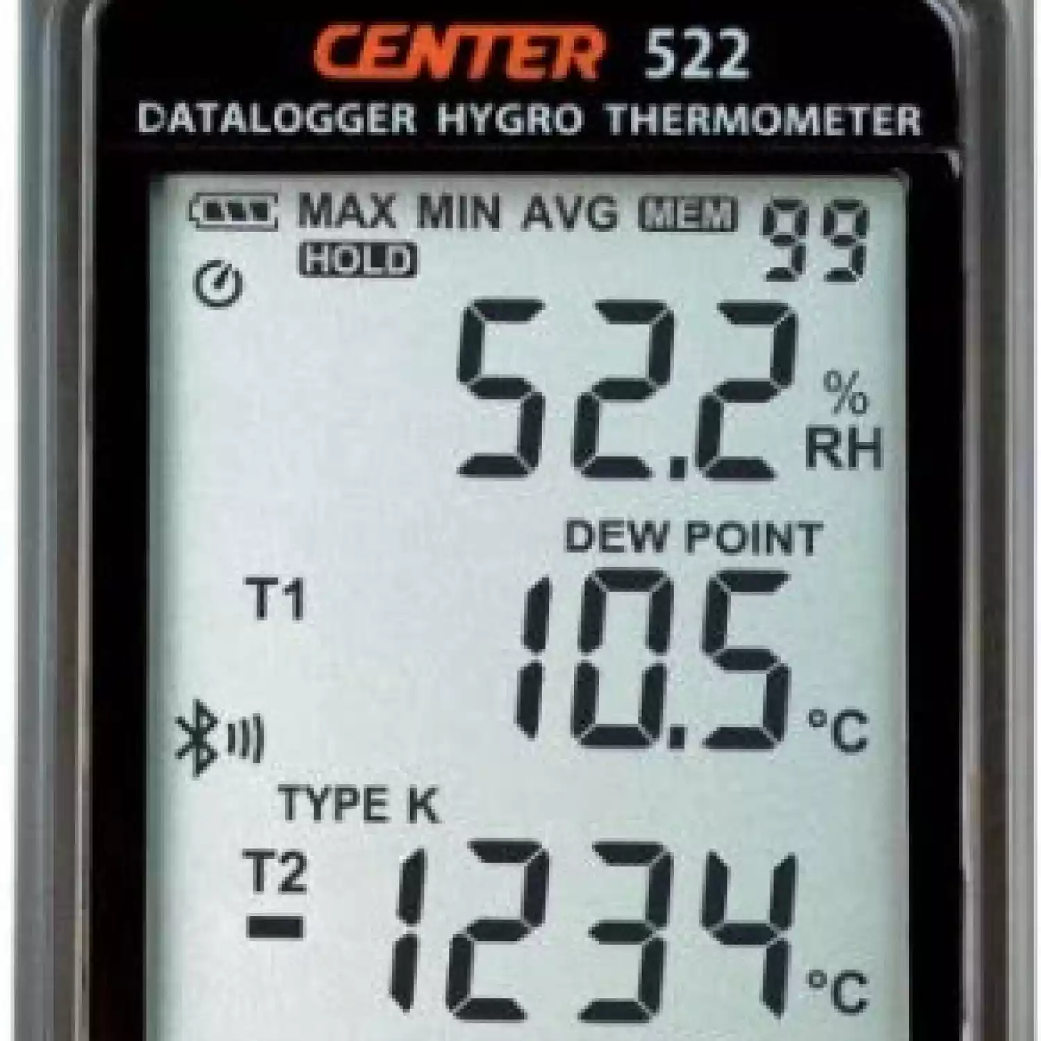 Измеритель температуры и влажности CENTER 522 - 2