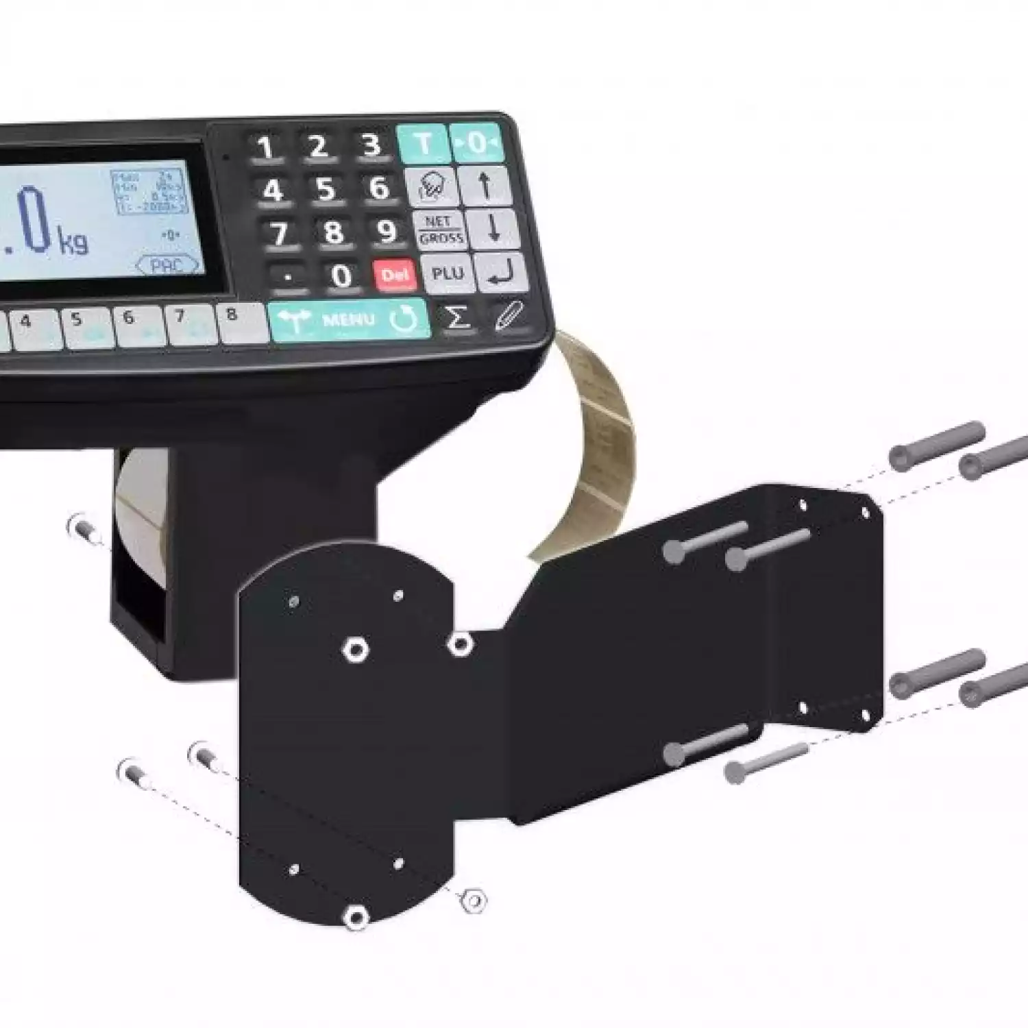 Весы товарные электронные с печатью этикеток TB-S-15.2-RP1 - 2