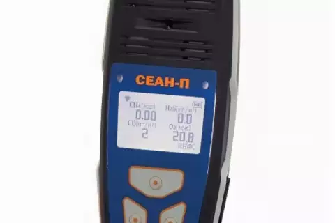 Переносной портативный газоанализатор СЕАН-П4 (СН4-H2S-CO-SO2)