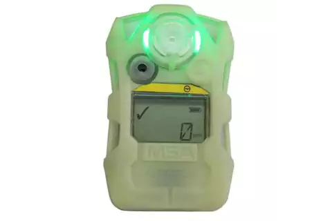 ALTAIR 2X H2S-Pulse газоанализатор, пороги тревог: 10 ppm и 15 ppm, фосфоровый корпус