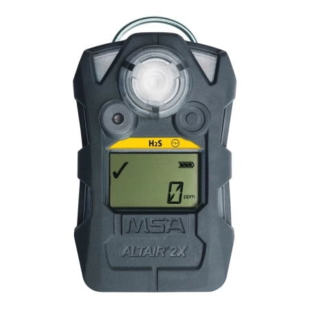ALTAIR 2XT SO₂/H₂S-LC газоанализатор, пороги тревог: SO₂: 2 ppm и 5 ppm; H₂S: 10 ppm и 15 ppm, фосфоровый корпус