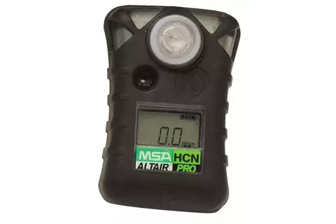 ALTAIR PRO HCN газоанализатор, пороги тревог: 1 ppm и 2 ppm